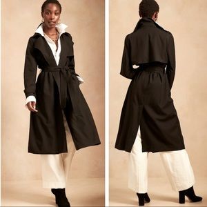 NWOT Banana Republic Soft Trench Coat